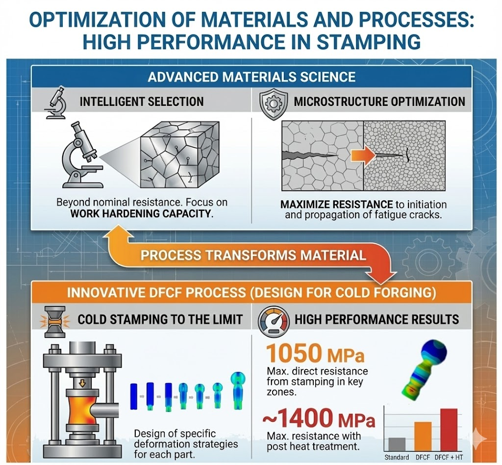 The solution from Ecenarro Desing for cold forging process